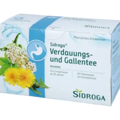SIDROGA Verdauungs- und Gallentee Filterbeutel 20X2,0 g