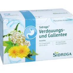 SIDROGA Verdauungs- und Gallentee Filterbeutel 20X2,0 g