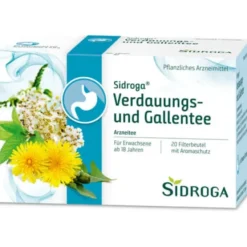 SIDROGA Verdauungs- und Gallentee Filterbeutel 20X2,0 g