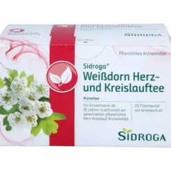 SIDROGA Weißdorn Herz- und Kreislauftee Filterb. 20X1,5 g