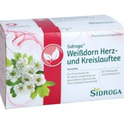 SIDROGA Weißdorn Herz- und Kreislauftee Filterb. 20X1,5 g