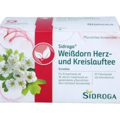 SIDROGA Weißdorn Herz- und Kreislauftee Filterb. 20X1,5 g