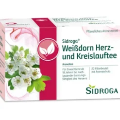 SIDROGA Weißdorn Herz- und Kreislauftee Filterb. 20X1,5 g