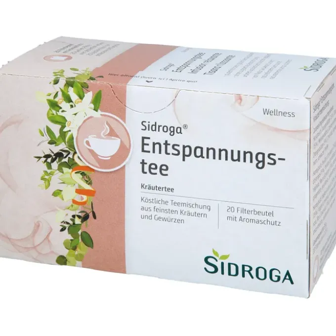 SIDROGA Wellness Entspannungstee Filterbeutel 20 Stück