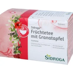 SIDROGA Wellness Früchtetee m.Granatapfel Filterb. 20 Stück