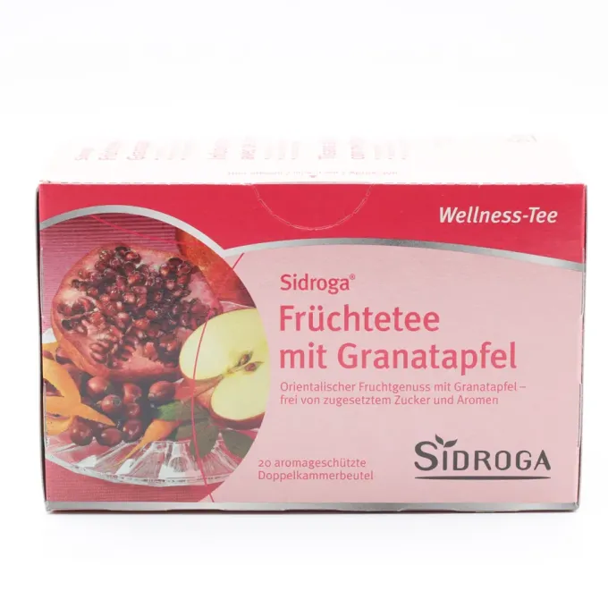 SIDROGA Wellness Früchtetee m.Granatapfel Filterb. 20 Stück