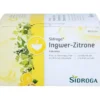 SIDROGA Wellness Ingwer-Zitrone Tee Filterbeutel 20 Stück