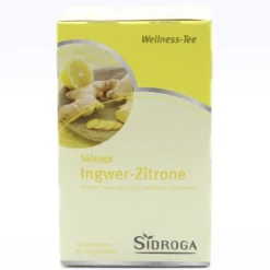 SIDROGA Wellness Ingwer-Zitrone Tee Filterbeutel 20 Stück