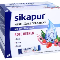 SIKAPUR Kieselsäure Gel-Sticks rote Beeren 30 Stück