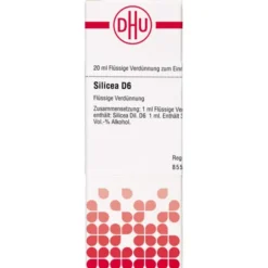 SILICEA D 6 Dilution 20 ml
