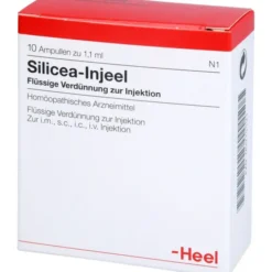 SILICEA INJEEL Ampullen 10 St