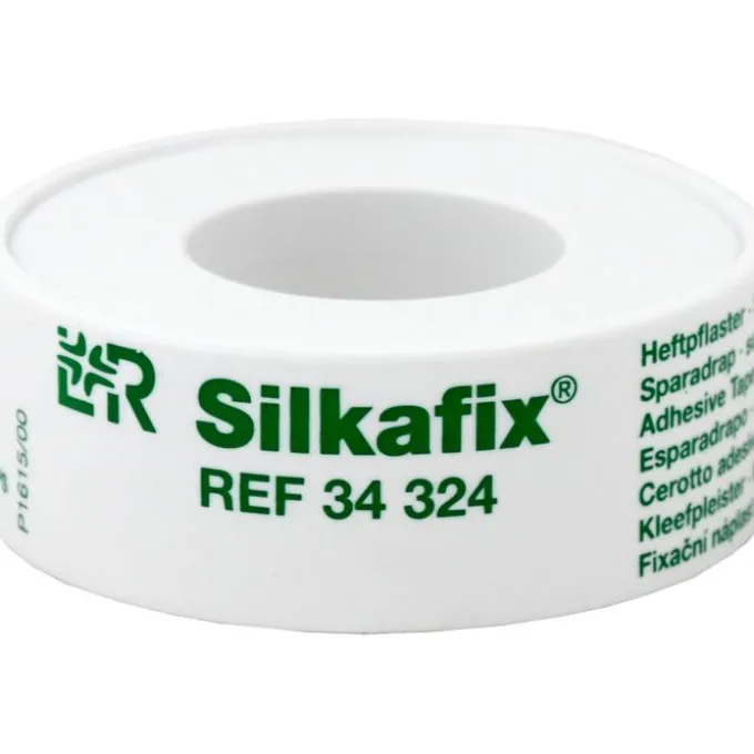 SILKAFIX Heftpfl.1,25 cmx5 m Kunststoff Spule 1 St