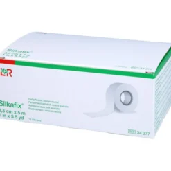 SILKAFIX Heftpfl.2,5 cmx5 m Pappkern 12 St