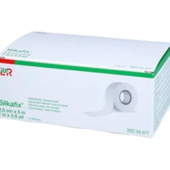 SILKAFIX Heftpfl.2,5 cmx5 m Pappkern 12 St