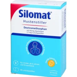 SILOMAT Hustenstiller DMP m.Honig-Geschm.7,7mg LUP 40 St