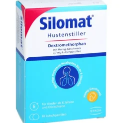 SILOMAT Hustenstiller DMP m.Honig-Geschm.7,7mg LUP 40 St