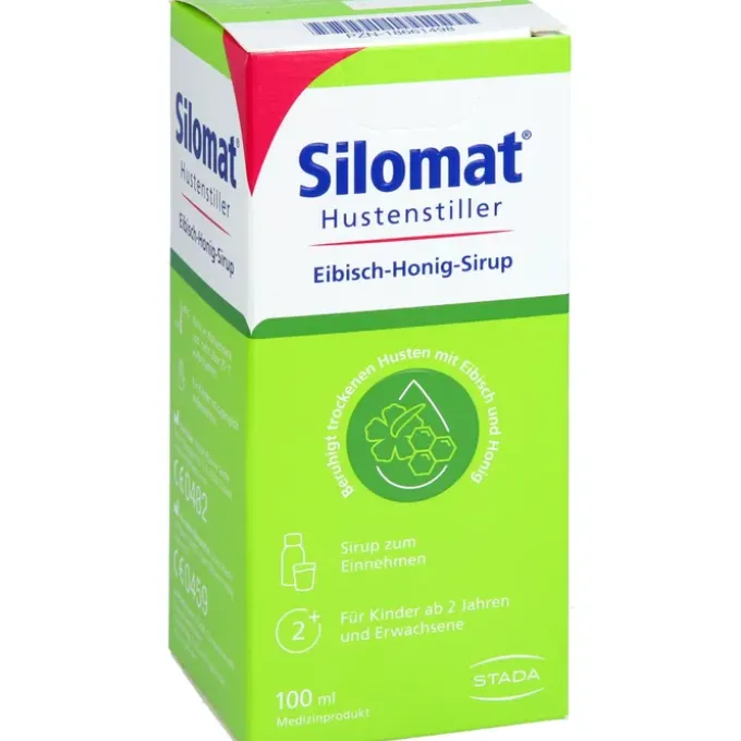 SILOMAT Hustenstiller Eibisch-Honig-Sirup 100 ml