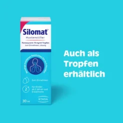 SILOMAT Hustenstiller Pentoxyverin 1,35 mg/ml Saft 100 ml