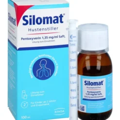 SILOMAT Hustenstiller Pentoxyverin 1,35 mg/ml Saft 100 ml