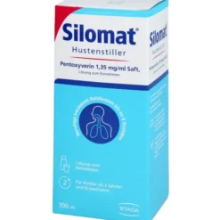 SILOMAT Hustenstiller Pentoxyverin 1,35 mg/ml Saft 100 ml