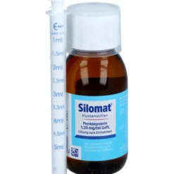 SILOMAT Hustenstiller Pentoxyverin 1,35 mg/ml Saft 100 ml