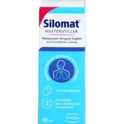 SILOMAT Hustenstiller Pentoxyverin 19 mg/ml TEI 30 ml