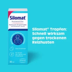 SILOMAT Hustenstiller Pentoxyverin 19 mg/ml TEI 30 ml