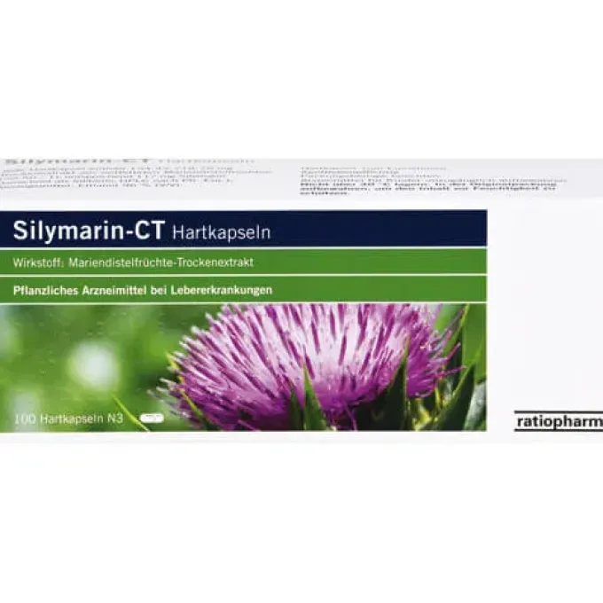 SILYMARIN-CT Hartkapseln 100 St