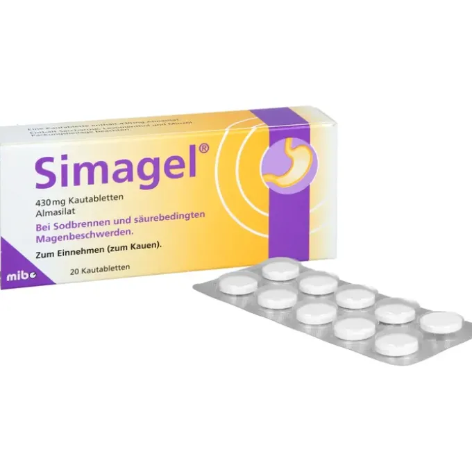SIMAGEL Kautabletten 20 St