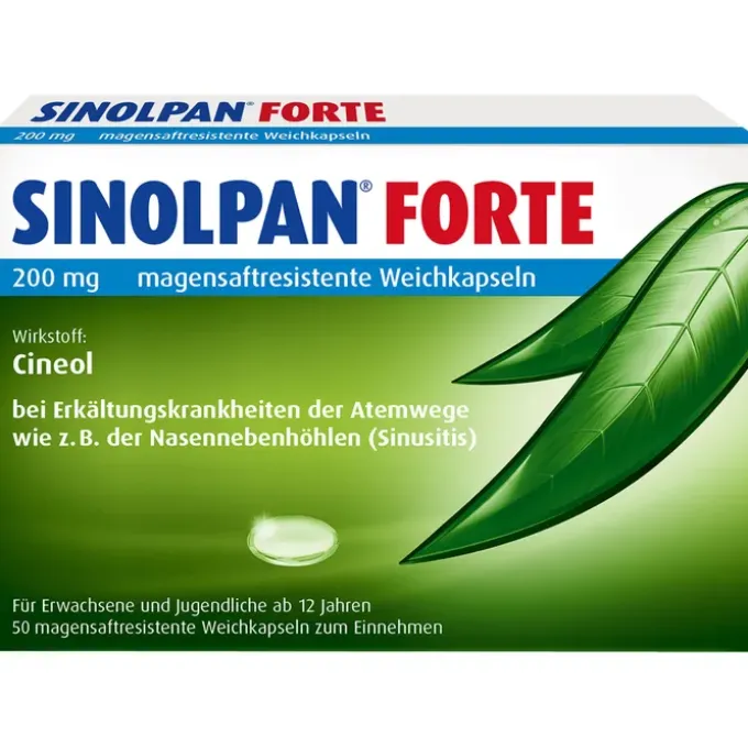 SINOLPAN forte 200 mg magensaftres.Weichkapseln 50 St