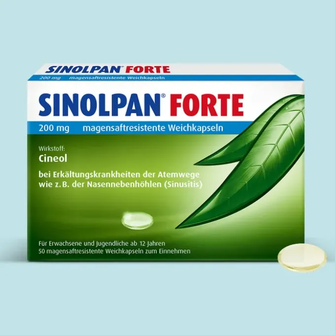 SINOLPAN forte 200 mg magensaftres.Weichkapseln 50 St