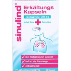 SINULIND Erkältungs Kapseln 20 St