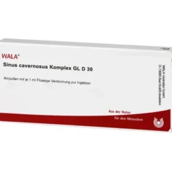 SINUS CAVERNOSUS Komplex GL D 30 Ampullen 10X1 ml