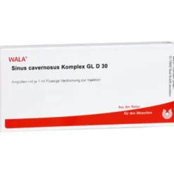 SINUS CAVERNOSUS Komplex GL D 30 Ampullen 10X1 ml