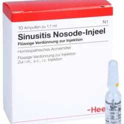 SINUSITIS Nosode Injeel Ampullen 10 St