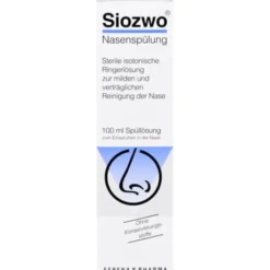 SIOZWO Nasenspülung Konservierungsstofffrei 100 ml