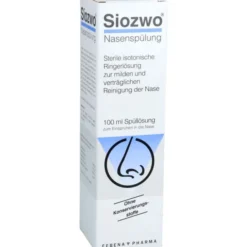 SIOZWO Nasenspülung Konservierungsstofffrei 100 ml