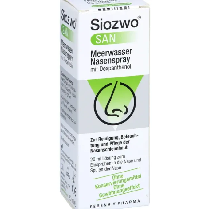 SIOZWO SAN Meerwasser Nasenspray m.Dexpanthenol 20 ml