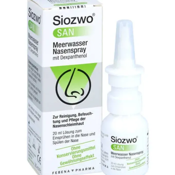 SIOZWO SAN Meerwasser Nasenspray m.Dexpanthenol 20 ml