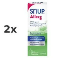 SNUP Allerg 137 μg/50 μg pro Sprühstoß Nasenspray Set 2x23g