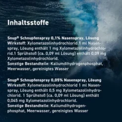 SNUP Schnupfenspray 0,1% Nasenspray 15 ml