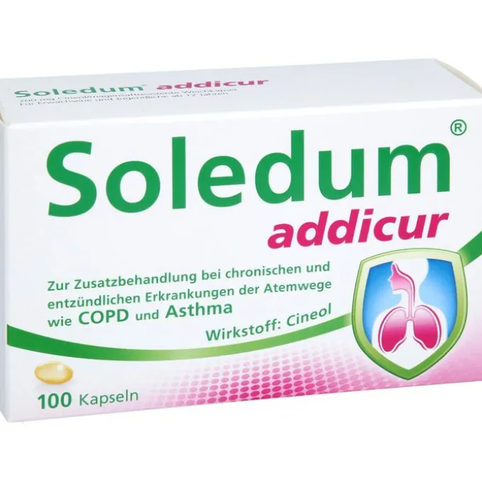 SOLEDUM addicur 200 mg magensaftres.Weichkapseln 100 St