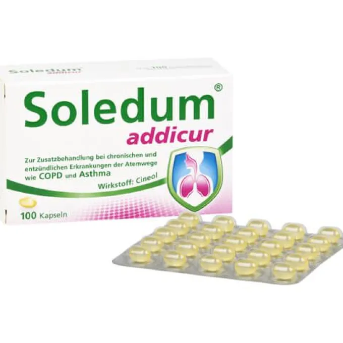 SOLEDUM addicur 200 mg magensaftres.Weichkapseln 100 St
