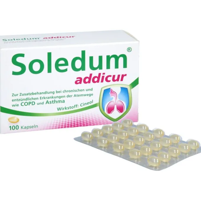 SOLEDUM addicur 200 mg magensaftres.Weichkapseln 100 St