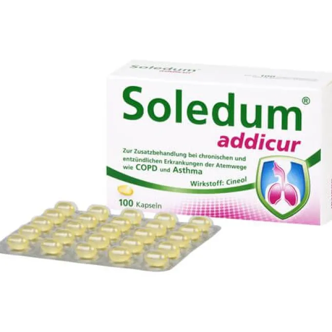 SOLEDUM addicur 200 mg magensaftres.Weichkapseln 100 St