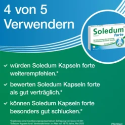 SOLEDUM Kapseln forte 200 mg 50 St