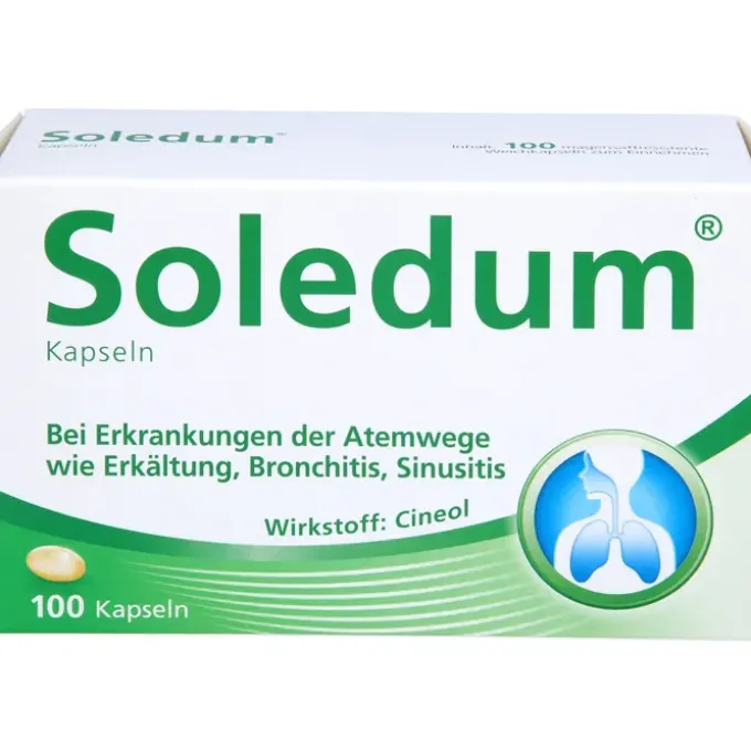 SOLEDUM 100 mg magensaftresistente Kapseln 100 St
