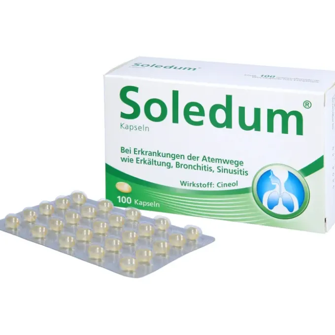 SOLEDUM 100 mg magensaftresistente Kapseln 100 St