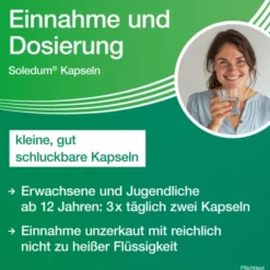SOLEDUM 100 mg magensaftresistente Kapseln 100 St