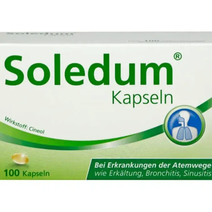 SOLEDUM 100 mg magensaftresistente Kapseln 100 St